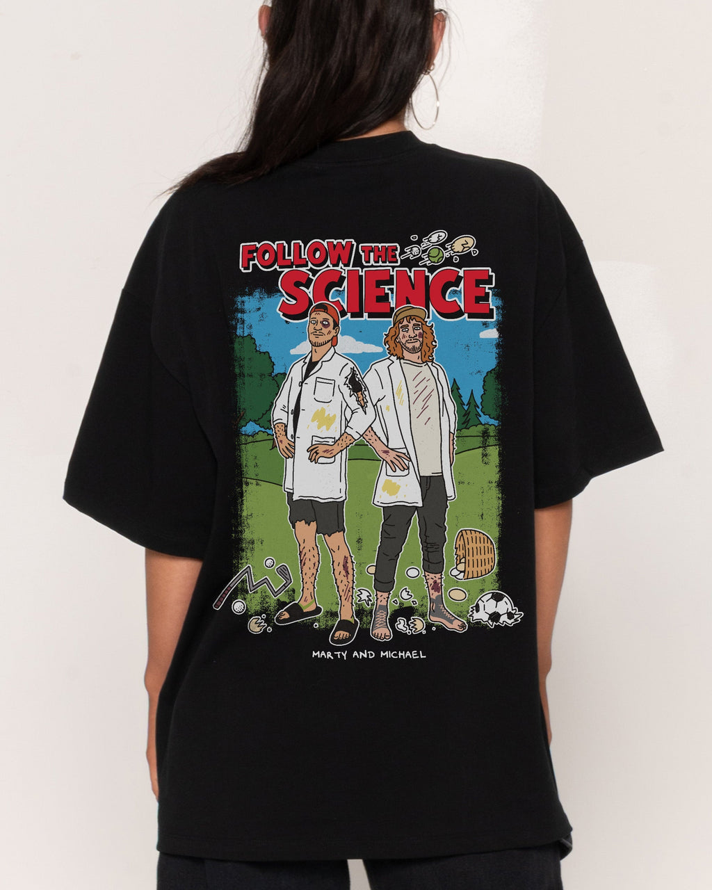 FTS (Follow the Science) Oversized Tee Unisex