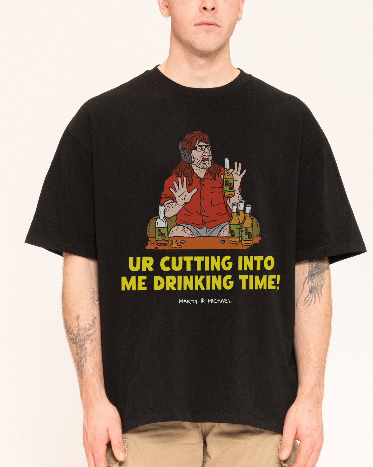 Drinking Time Oversized Tee Unisex