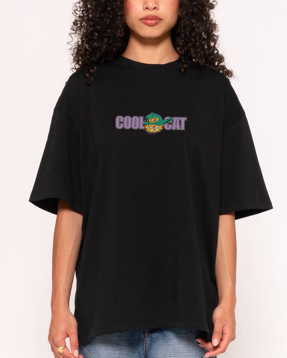 Cool Cat Oversized Tee Unisex