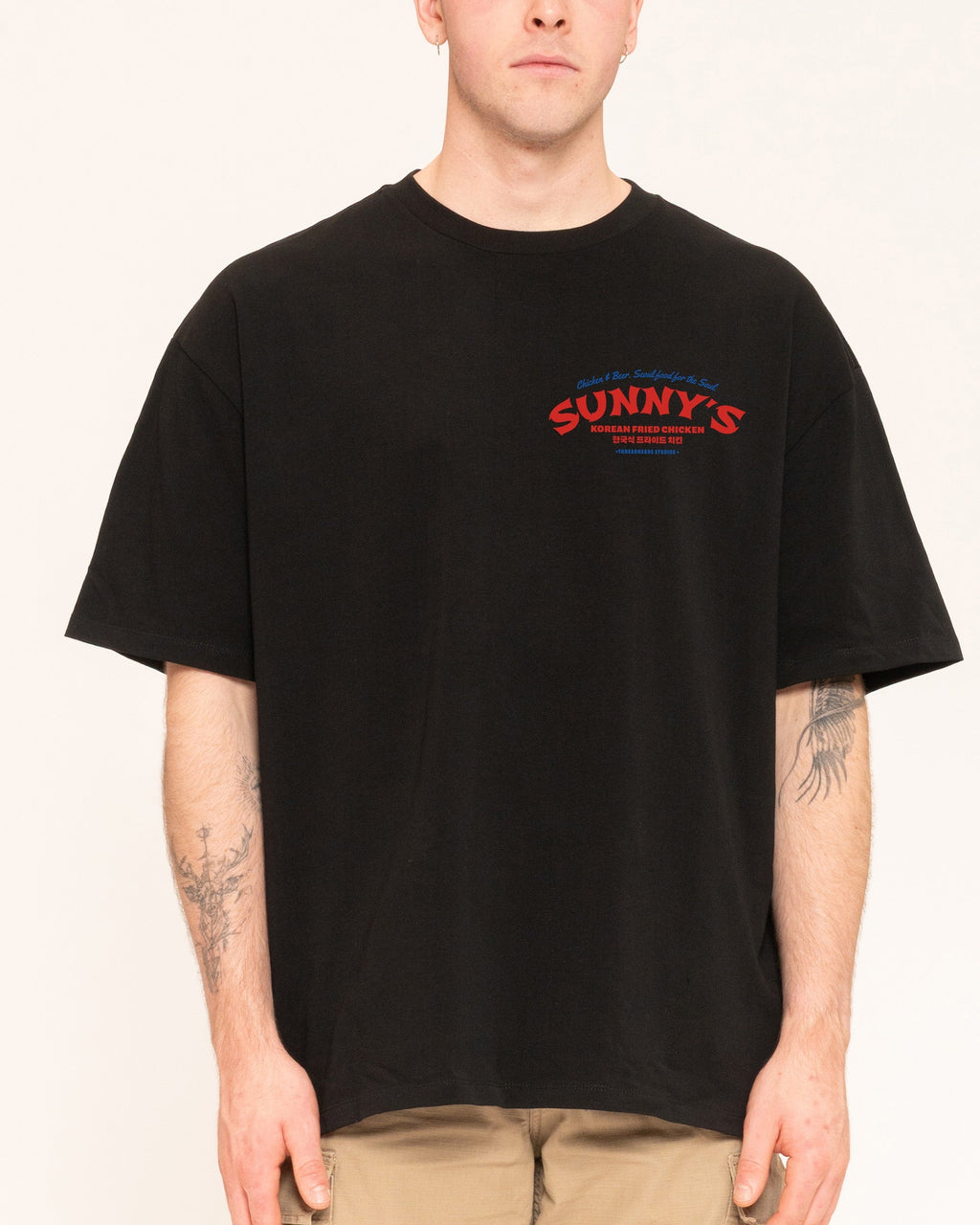 Korean Fried Chicken Oversized Tee Unisex