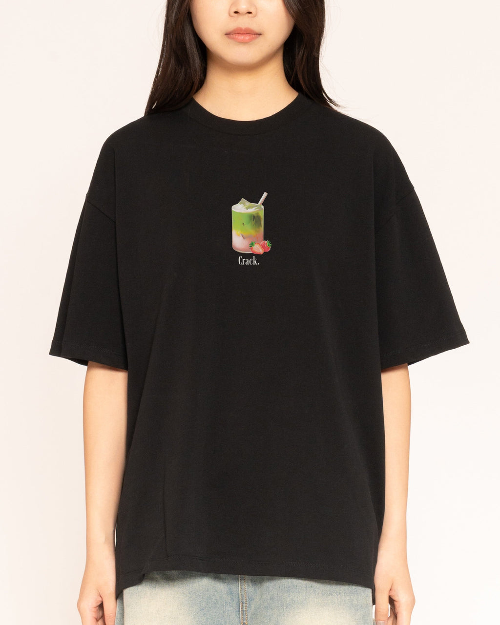 Matcha Crack Oversized Tee Unisex
