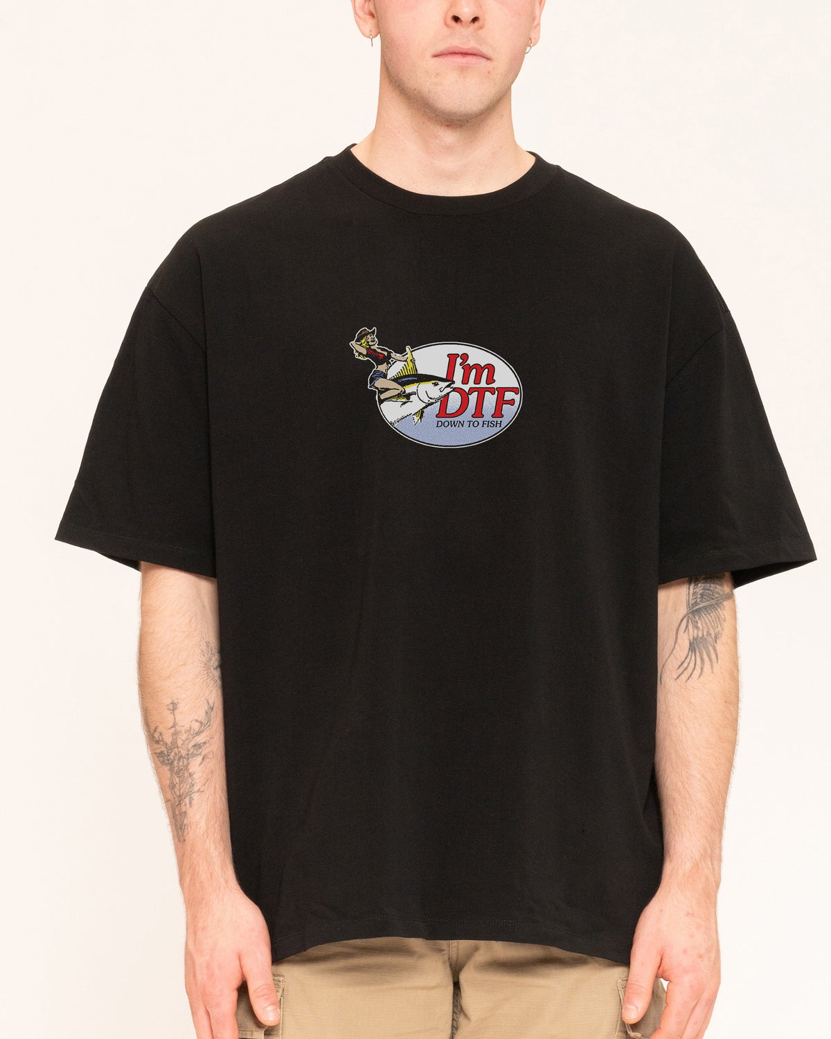I'm DTF! Oversized Tee Unisex