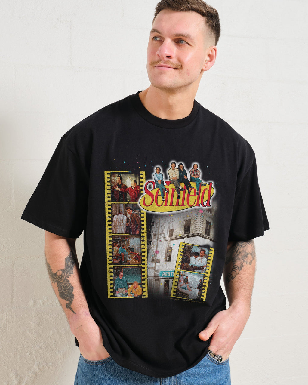 Seinfeld Scenes Oversized Tee Unisex
