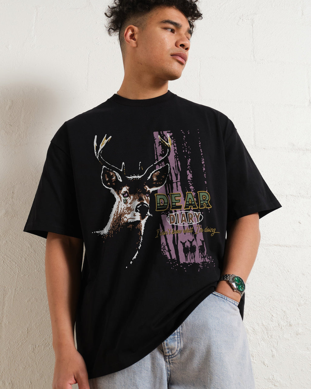 Dear Diary Oversized Tee Unisex