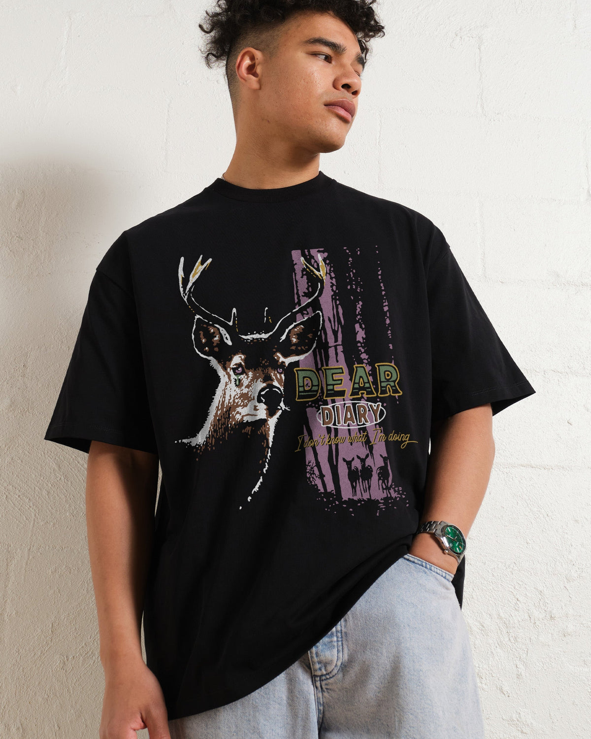 Dear Diary Oversized Tee Unisex