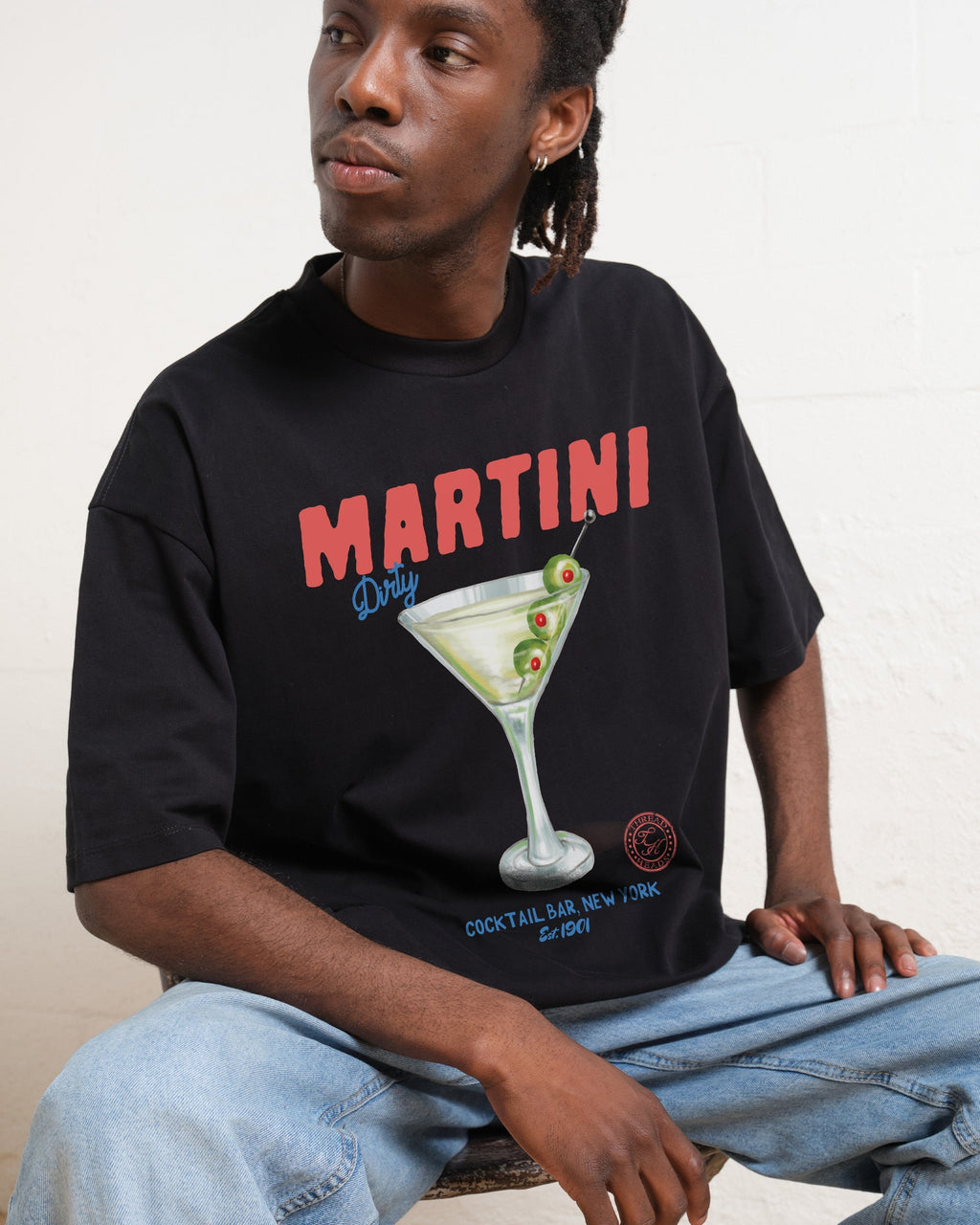 Dirty Martini Oversized Tee Unisex