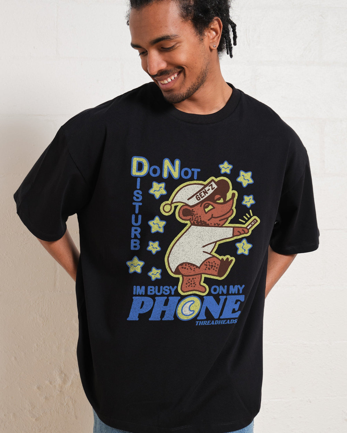 Do Not Disturb Oversized Tee Unisex