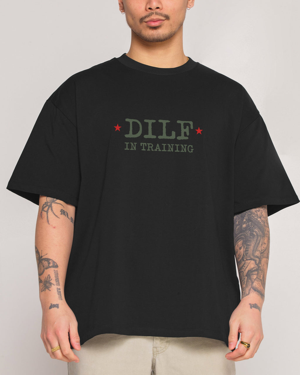 Dilf in Training Oversized Tee Unisex