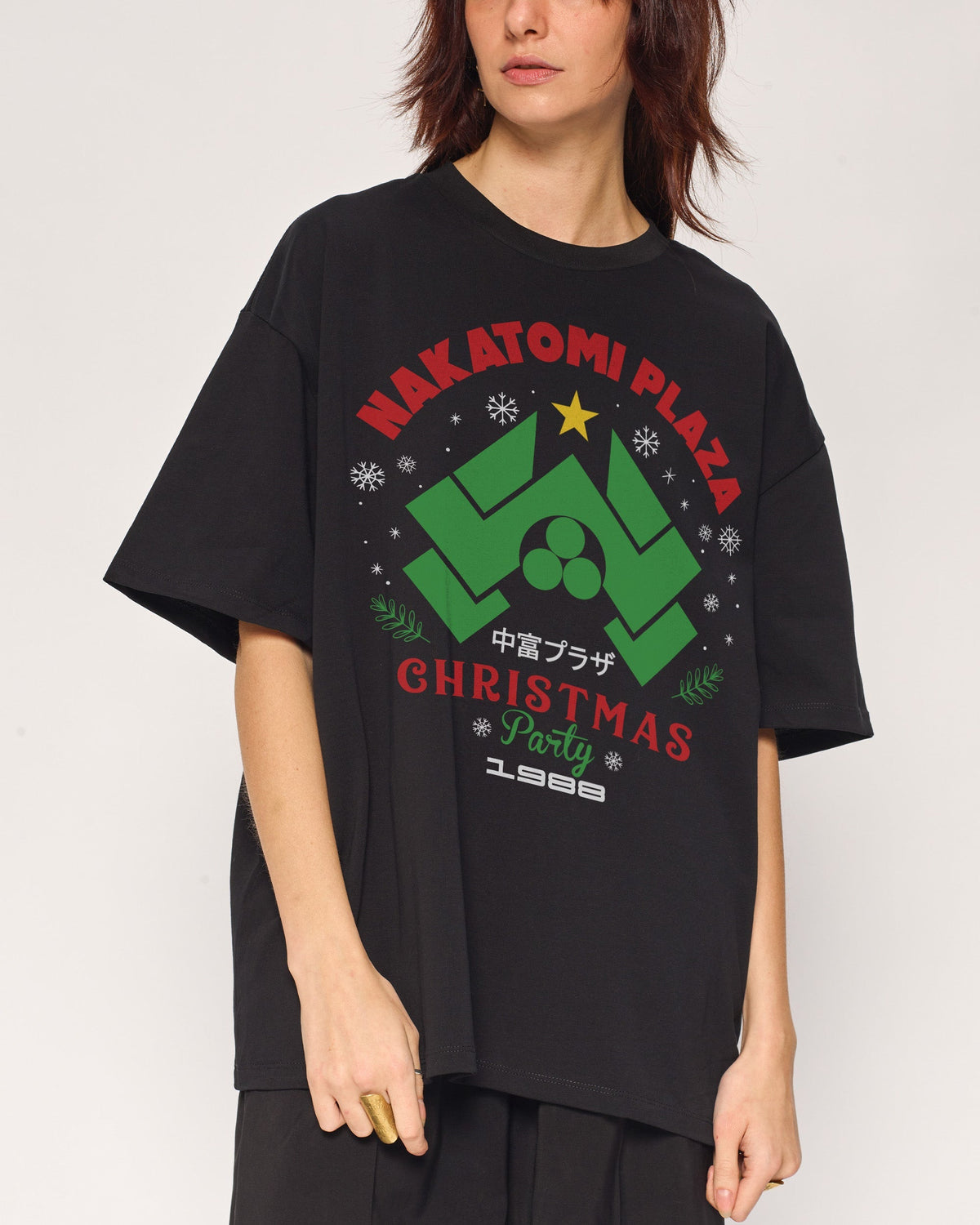 Nakatomi Christmas Party 1988 Oversized Tee Unisex
