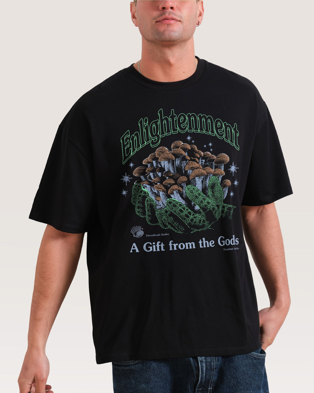 Fistful of Fungi Oversized Tee Unisex
