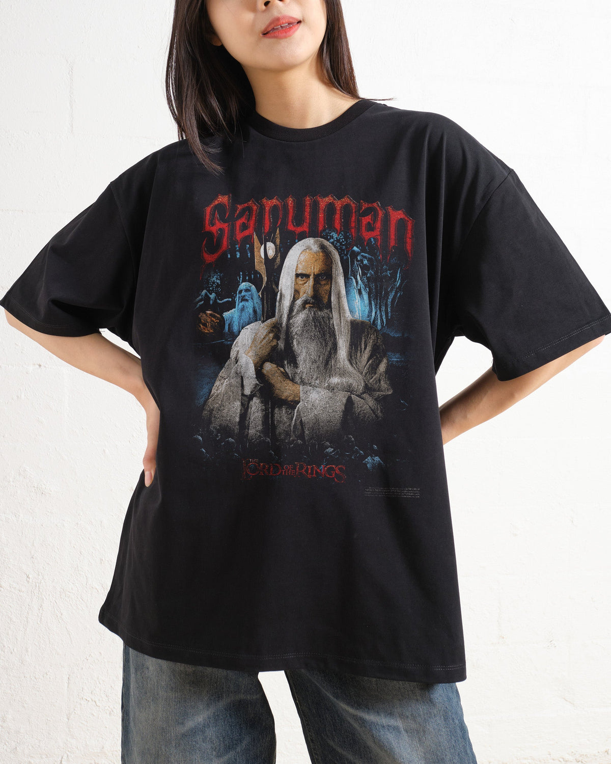 Vintage Saruman Oversized Tee Unisex