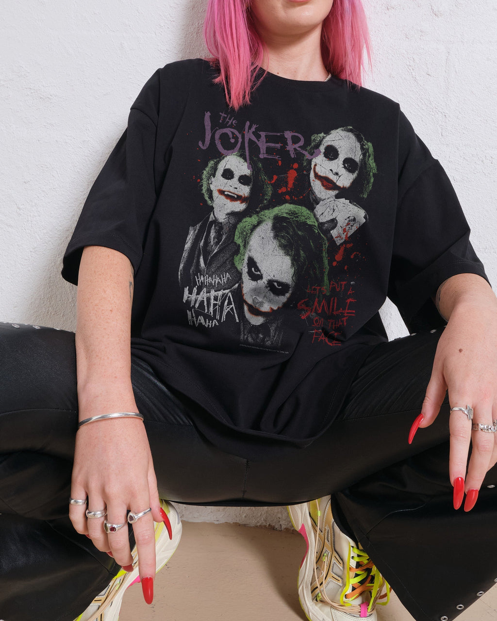 The Joker Vintage Oversized Tee Unisex
