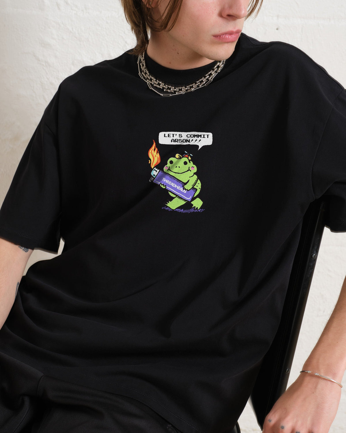 Let's Commit Arson Oversized Tee Unisex