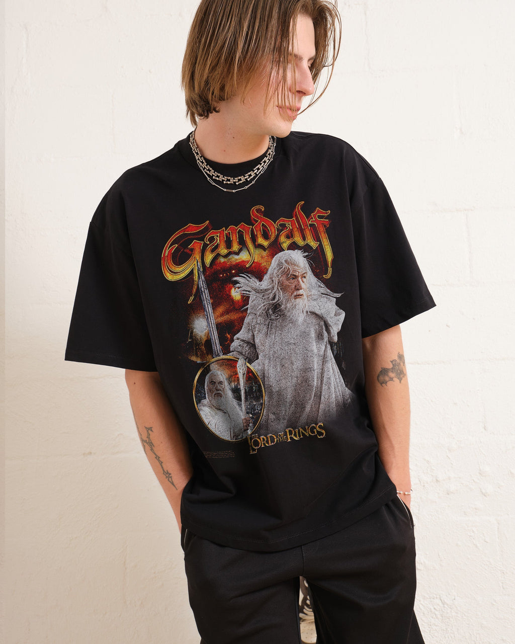 Gandalf the White Oversized Tee Unisex