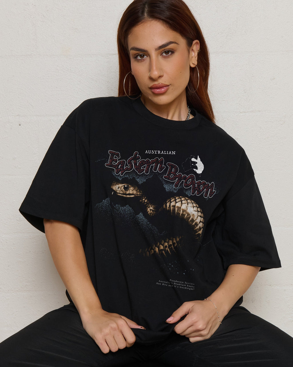 Eastern Brown Oversized Tee Unisex