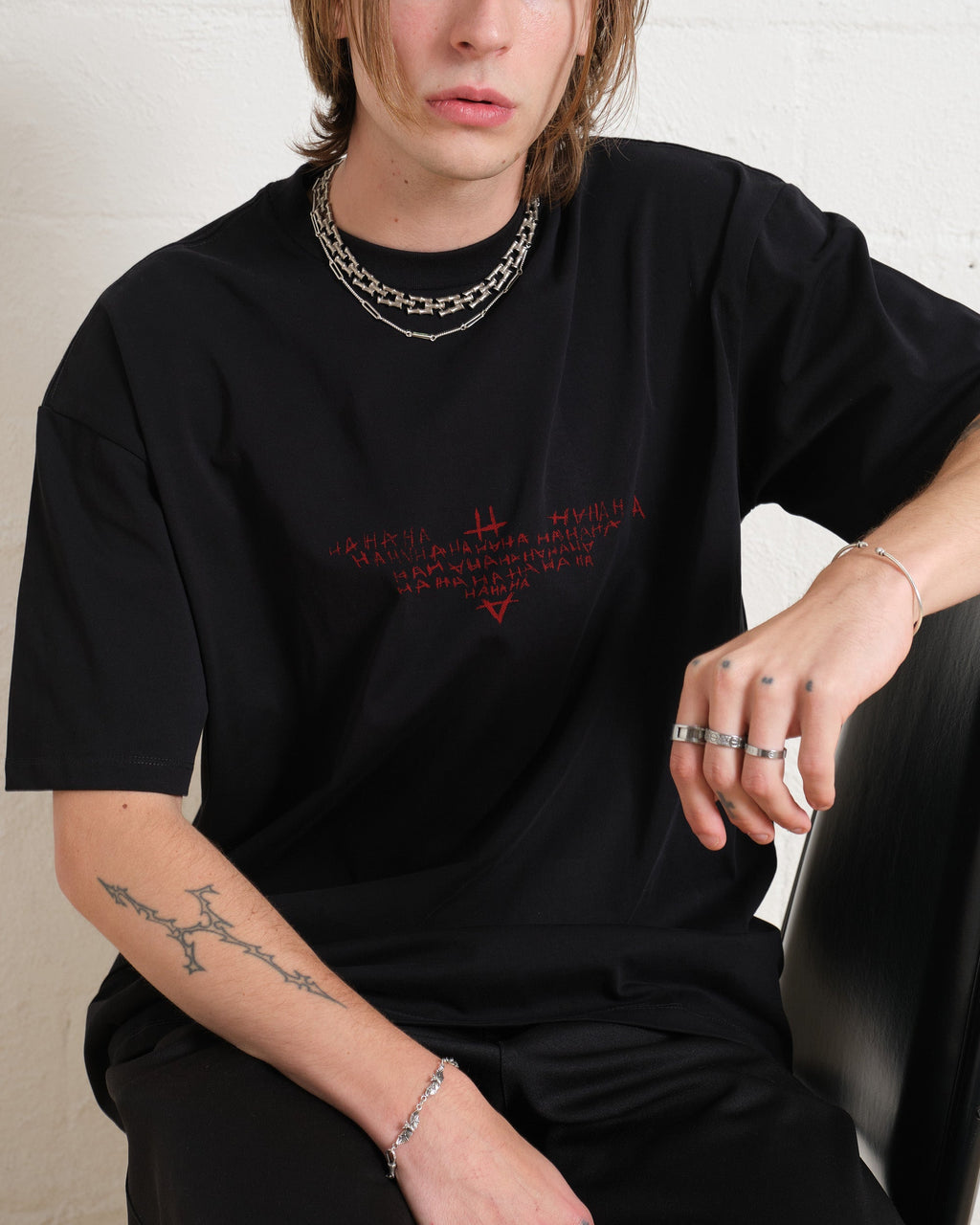 The Joker Batarang Oversized Tee Unisex