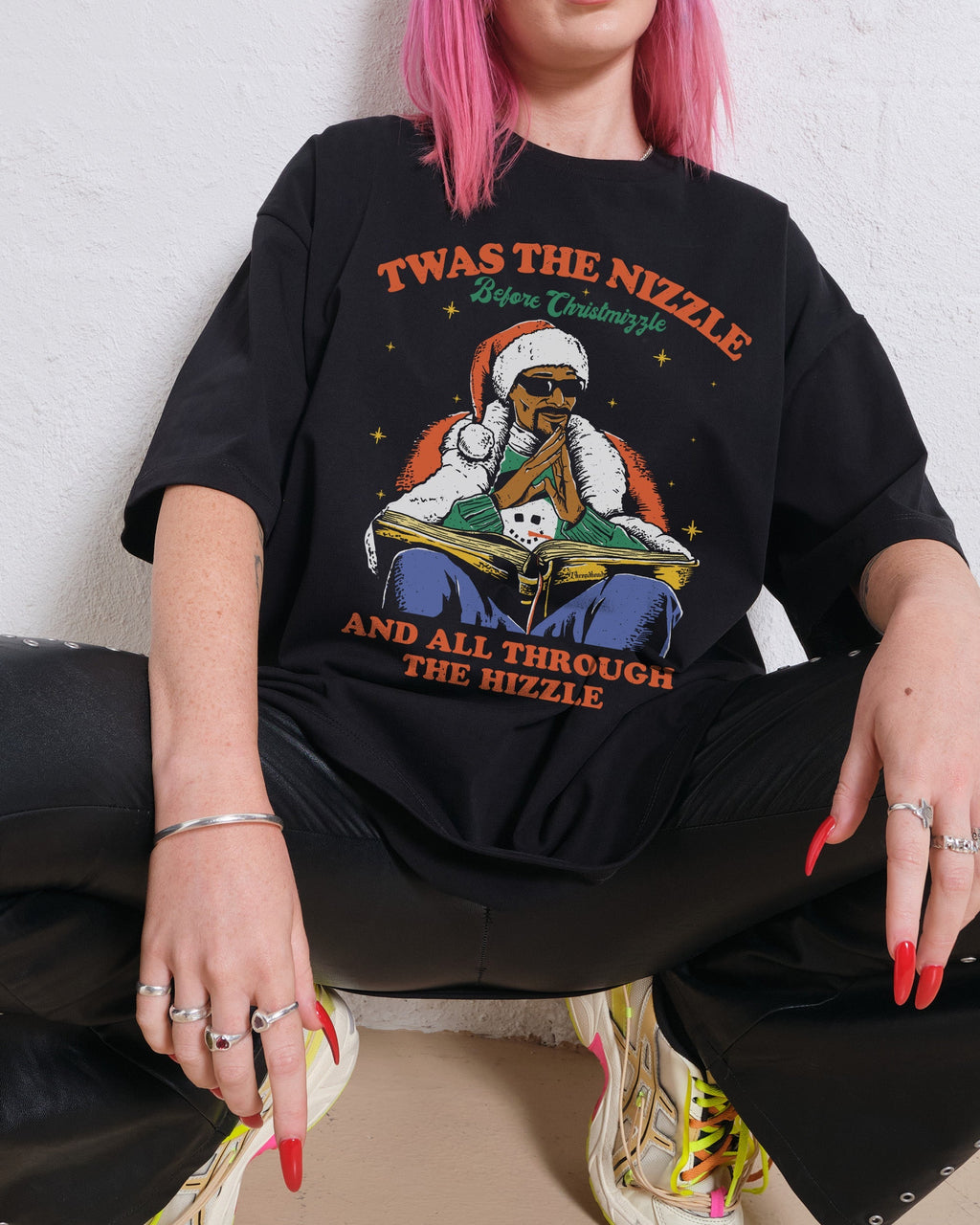 Christmizzle Oversized Tee Unisex