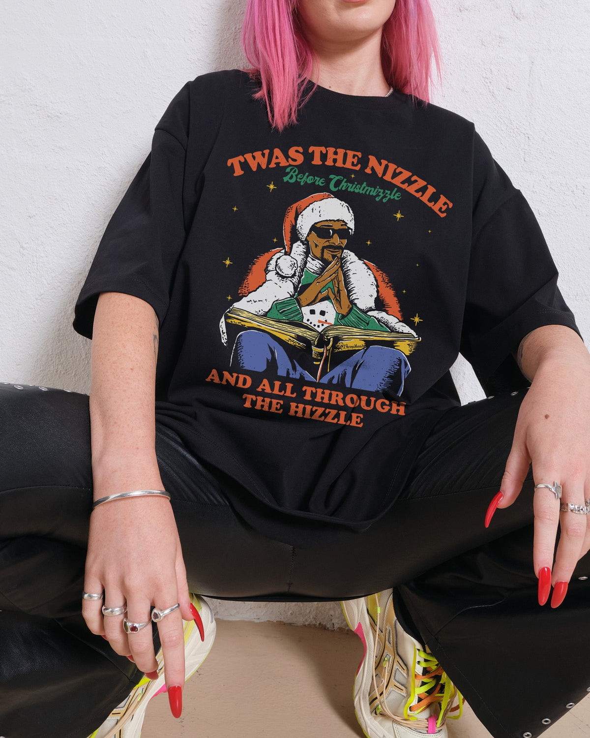 Christmizzle Oversized Tee Unisex