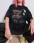 Demons May Be Closer Than They Appear Oversized Tee Unisex