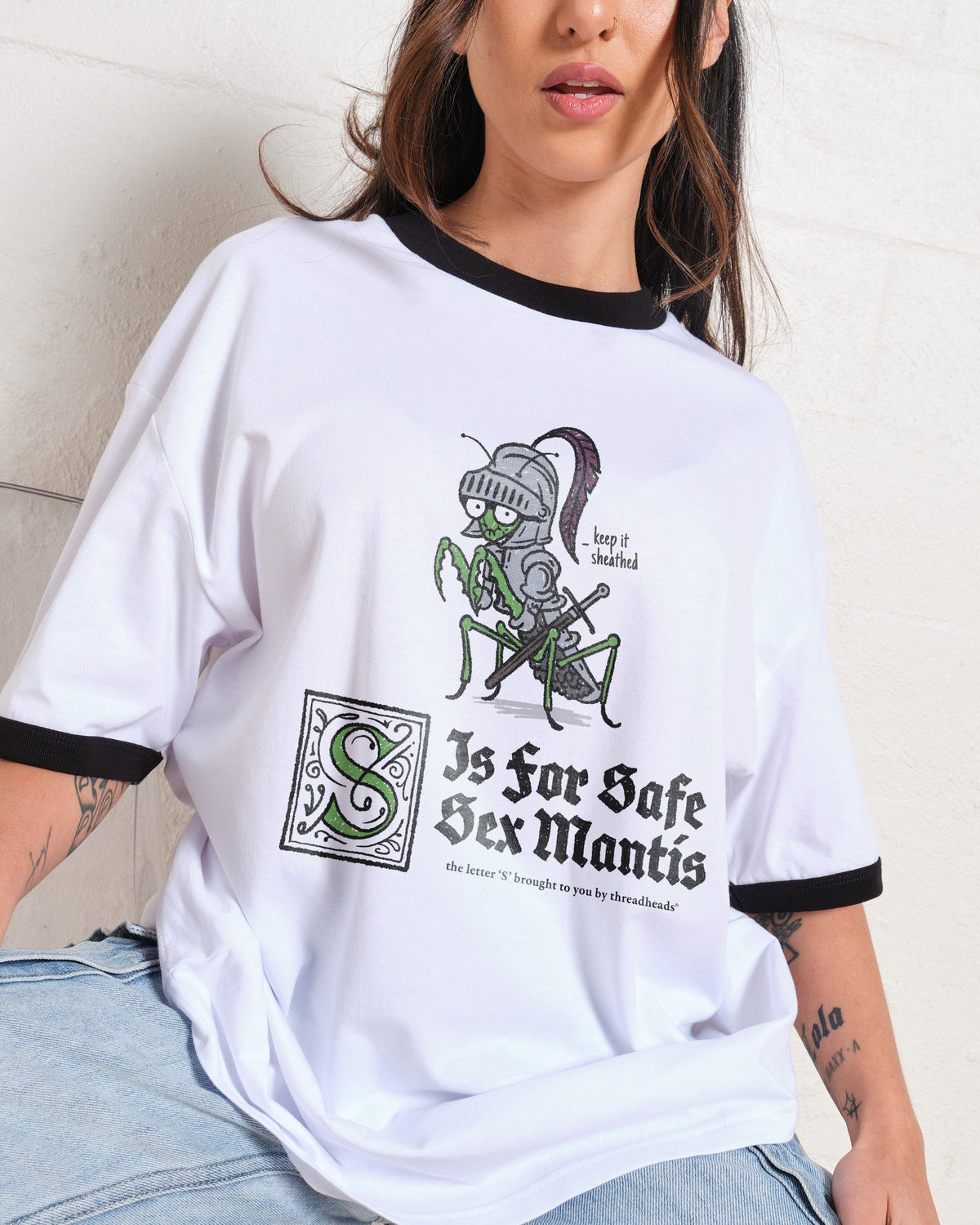 S is for Safe Sex Mantis Unisex