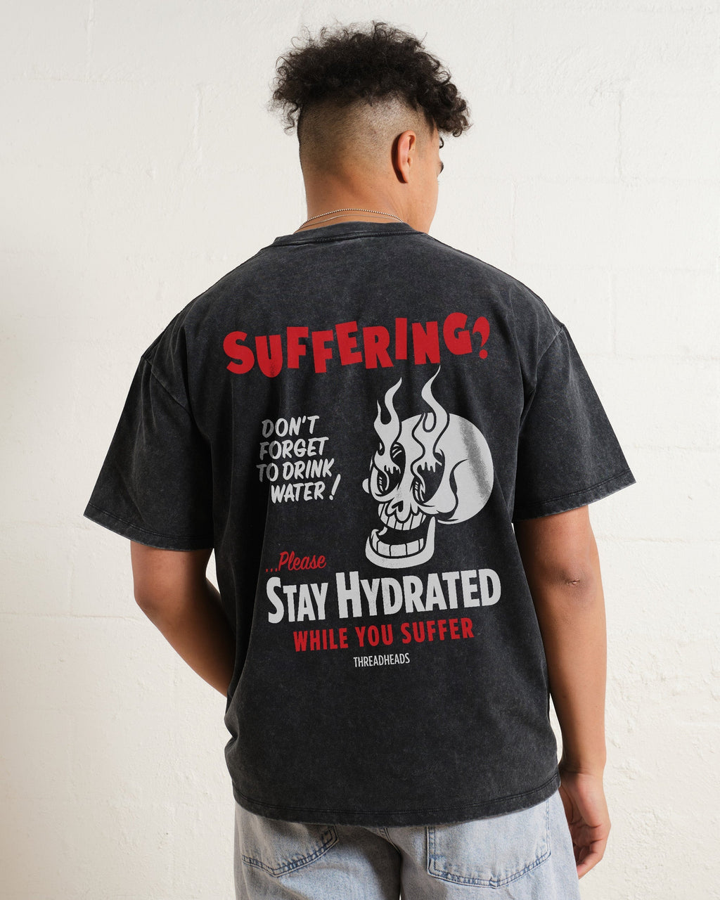 Stay Hydrated While You Suffer Oversized Tee Unisex