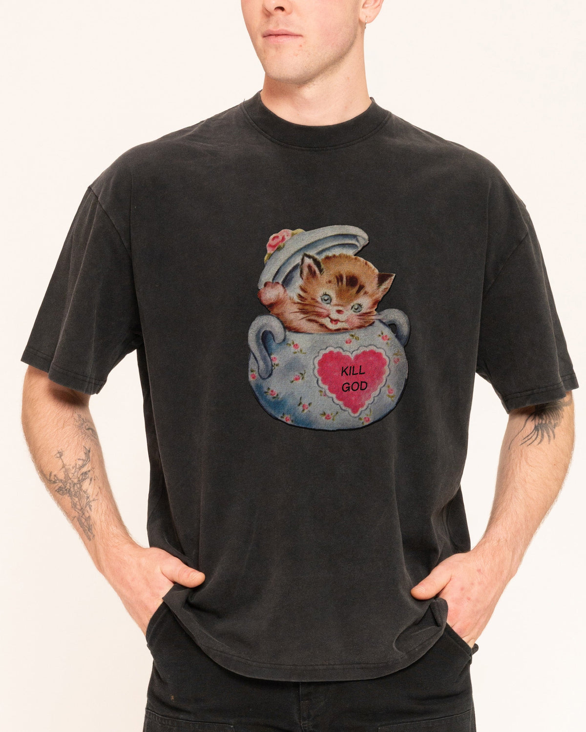 Kill God Oversized Tee Unisex