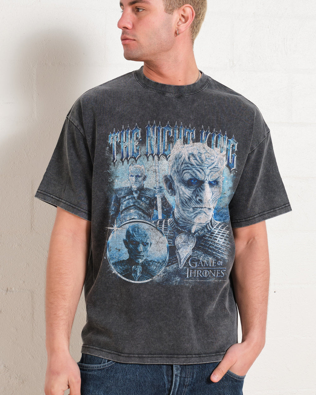Vintage Night King Oversized Tee Unisex