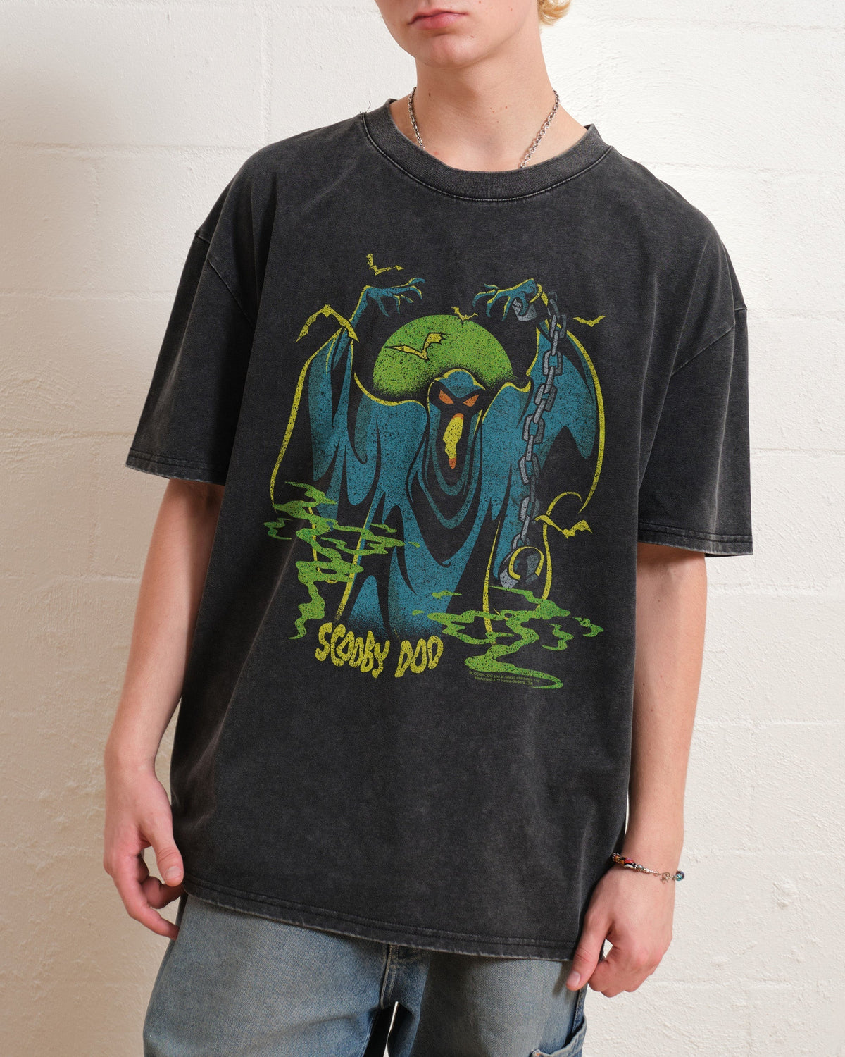 Scooby-Doo Green Ghost Oversized Tee Unisex