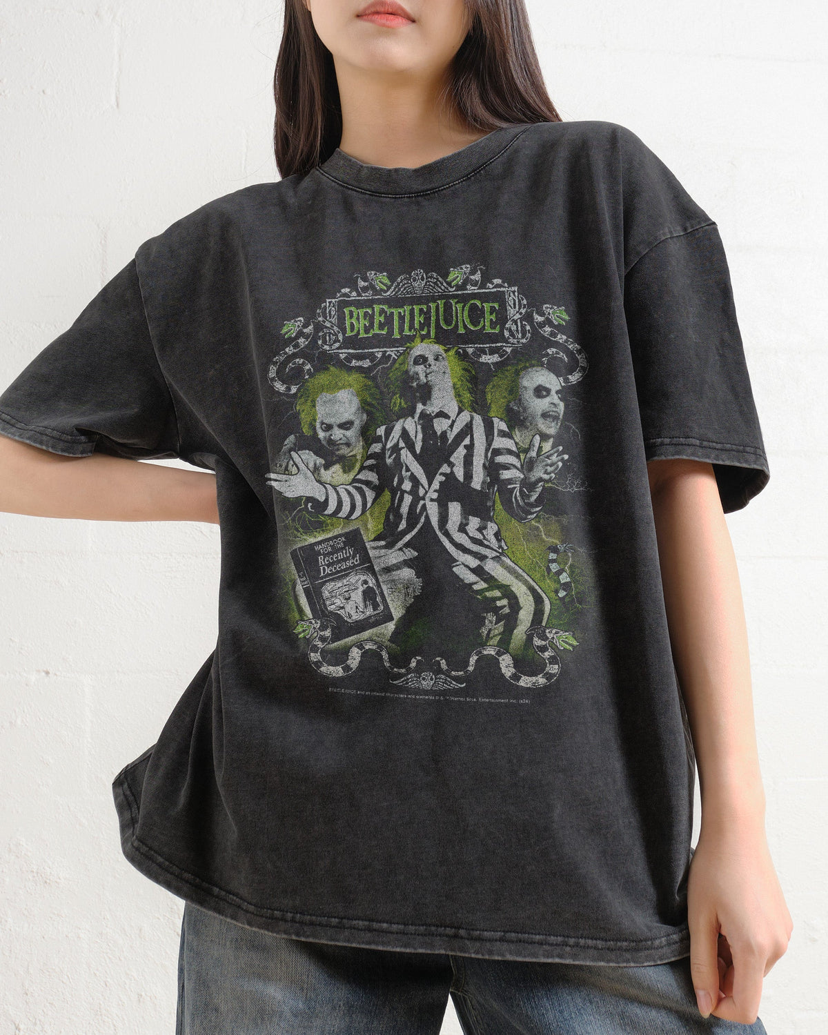 Hand Book Oversized Tee Unisex