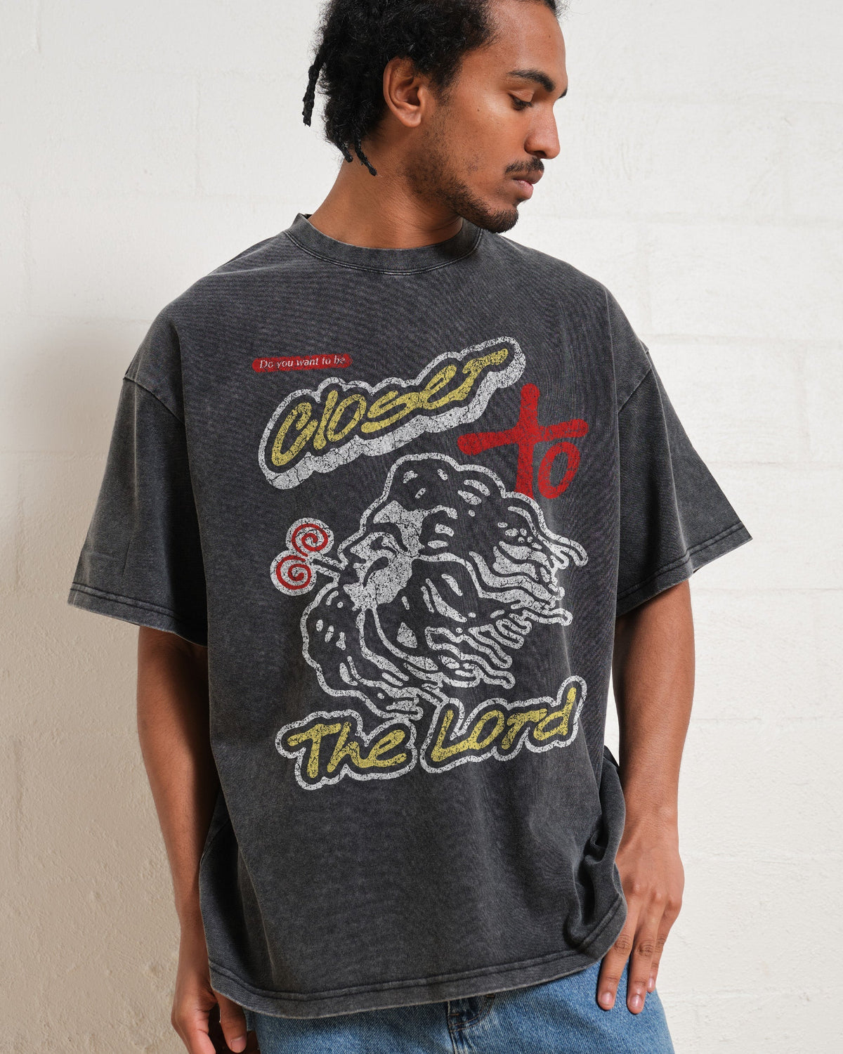 Closer To The Lord Oversized Tee Unisex