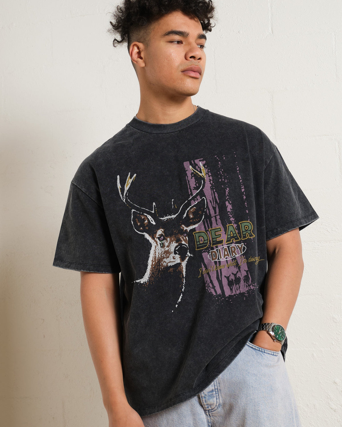 Dear Diary Oversized Tee Unisex