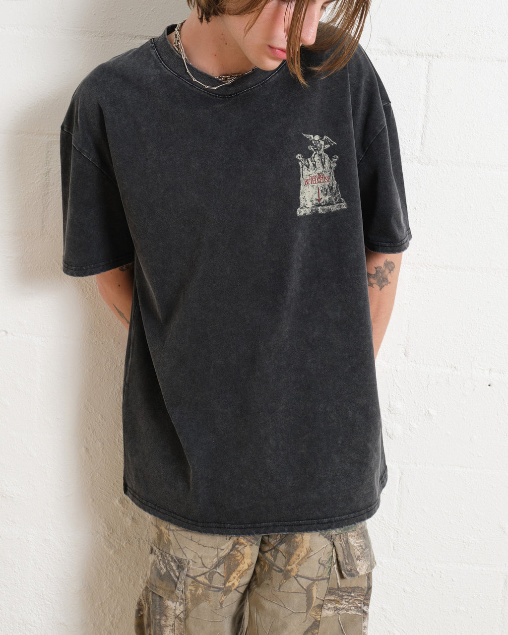Beetlejuice Grave Oversized Tee Unisex