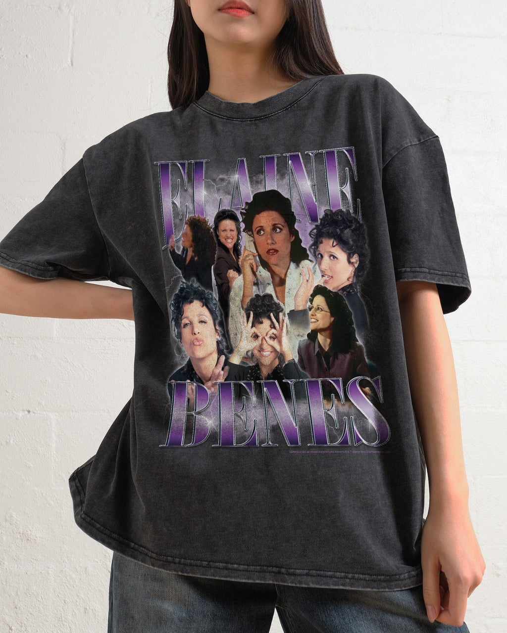 Vintage Elaine Oversized Tee Unisex