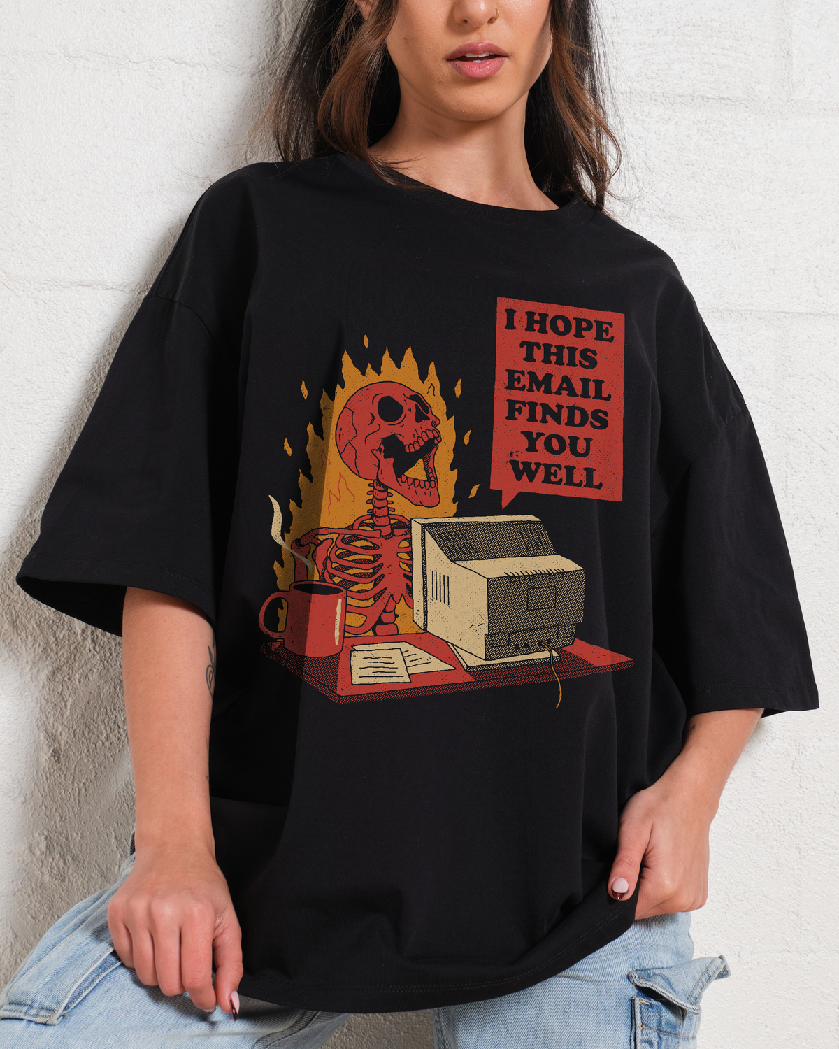 You Got Mail Oversized Tee Unisex