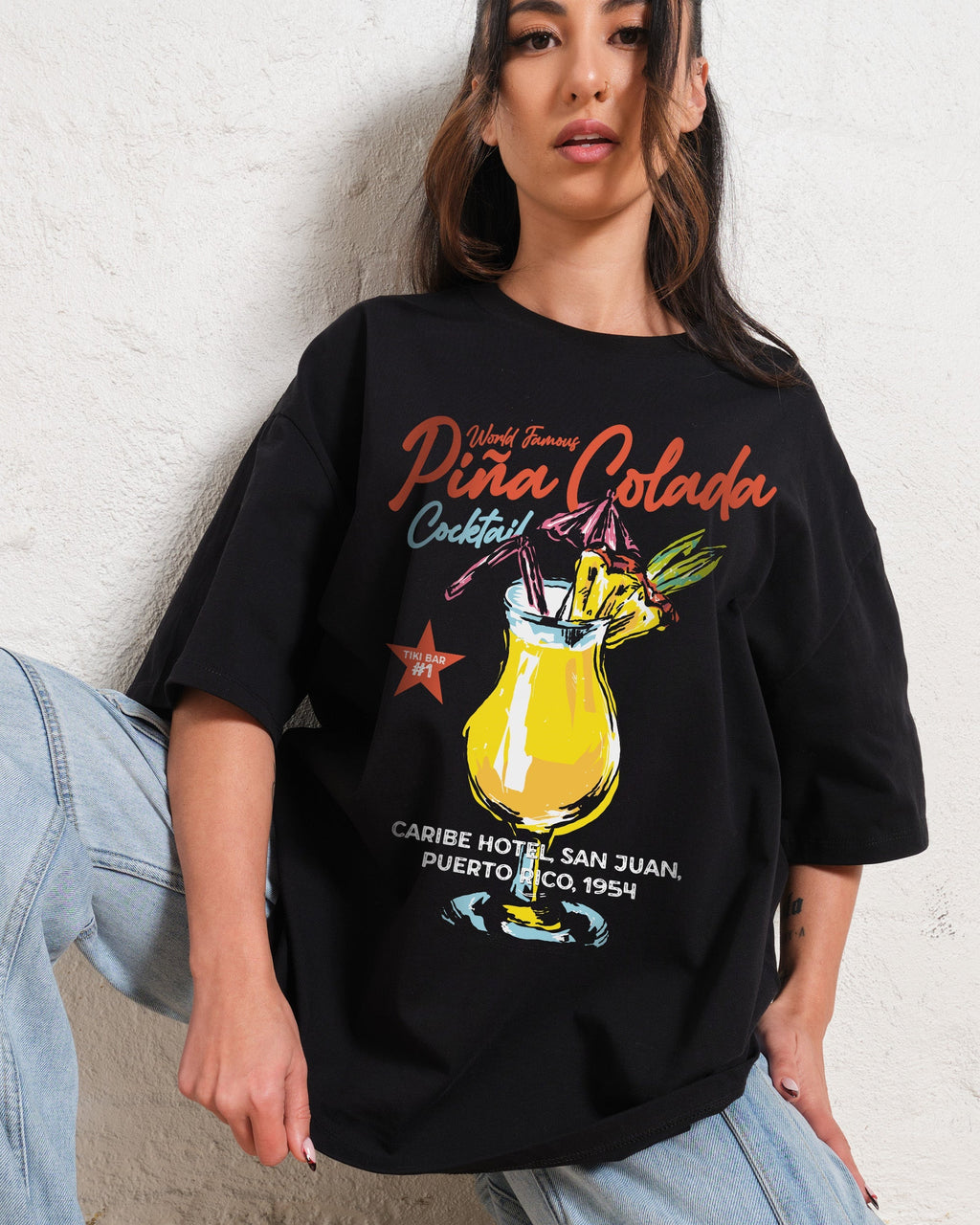 Pina Colada Oversized Tee Unisex