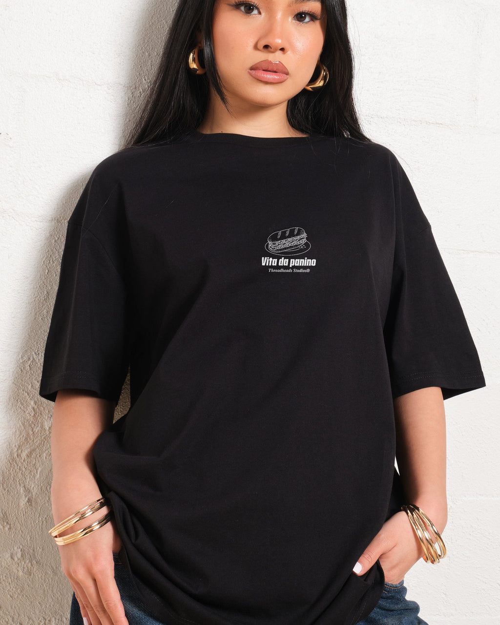 Panino Con Gabagool Oversized Tee Unisex