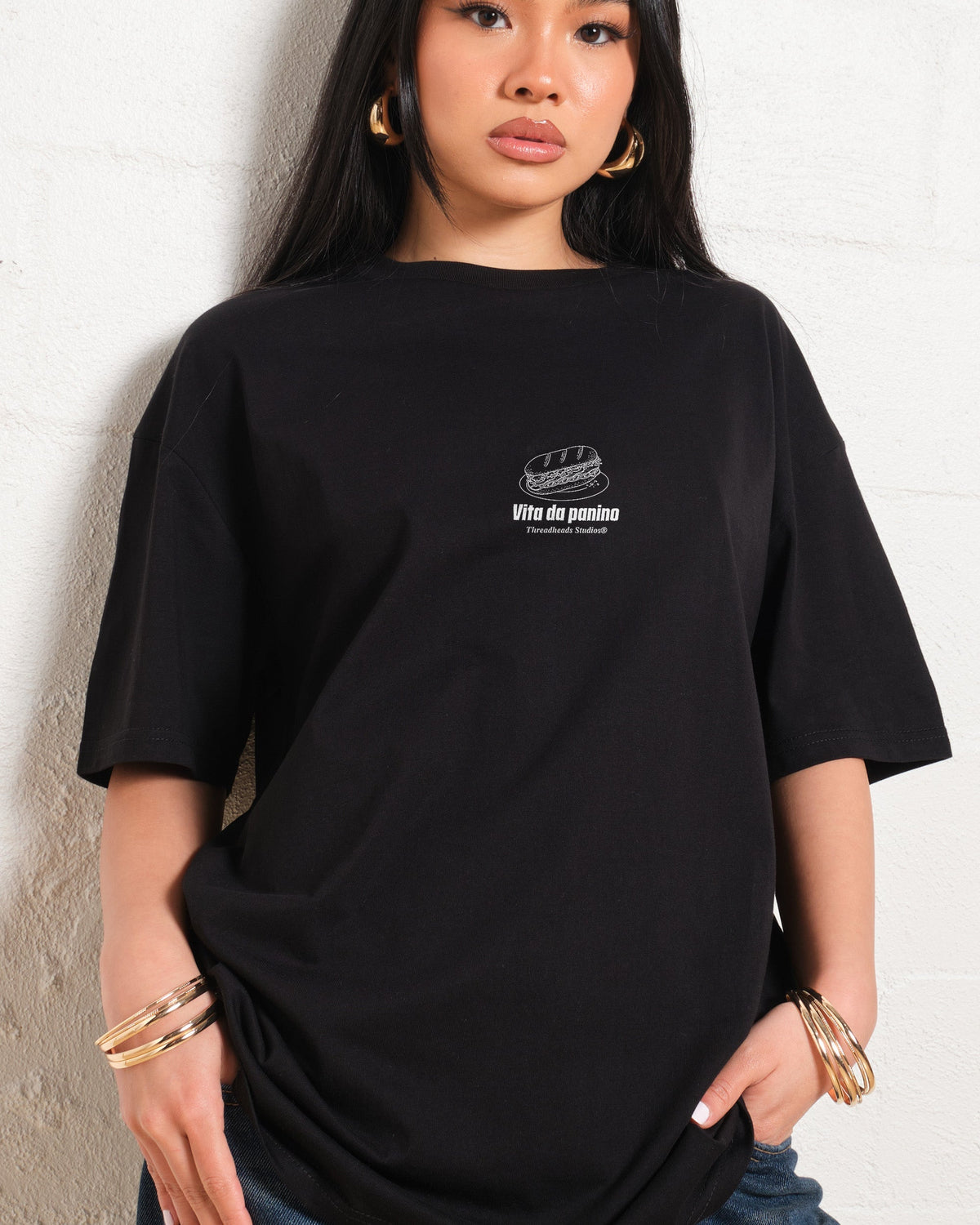 Panino Con Gabagool Oversized Tee Unisex