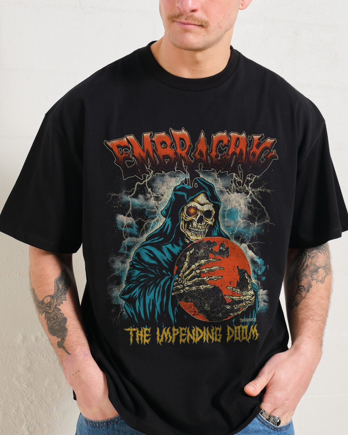 Embracing The Impending Doom Oversized Tee Unisex