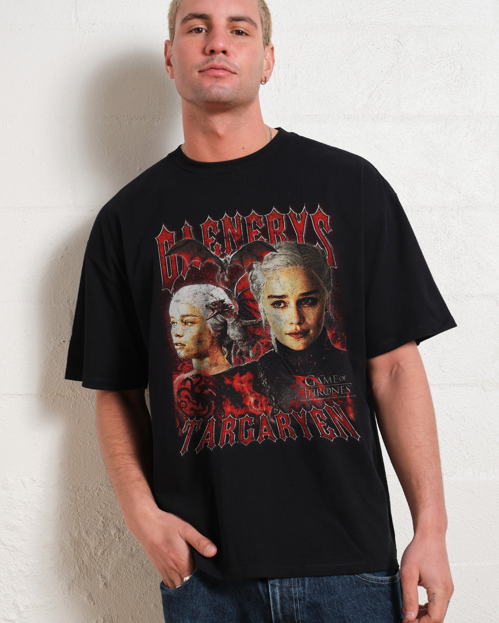 Vintage Daenerys Targaryen Oversized Tee Unisex