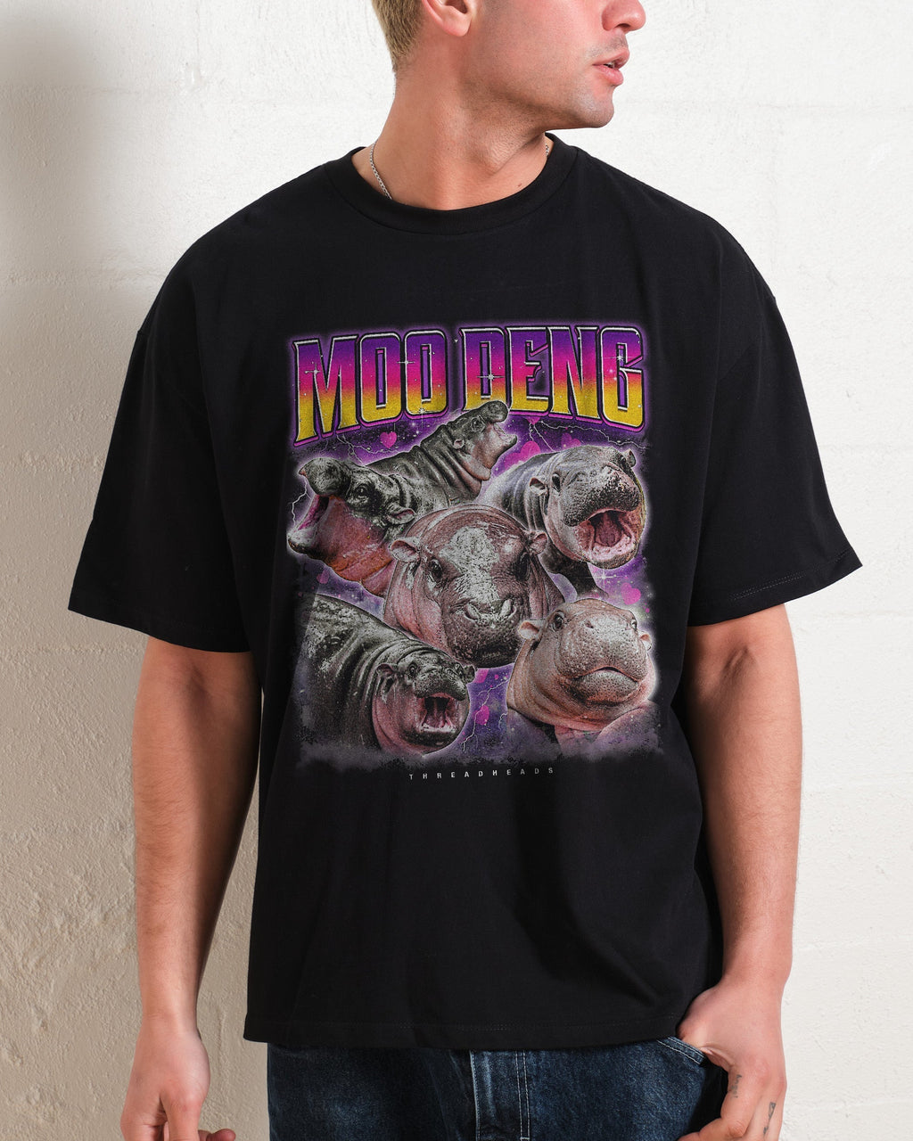 Moo Deng Oversized Tee Unisex