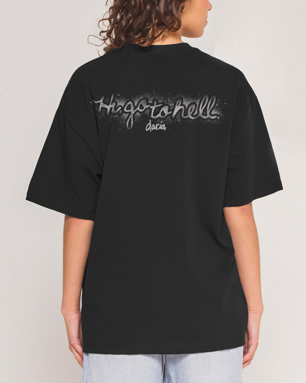 Go To Hell Oversized Tee Unisex