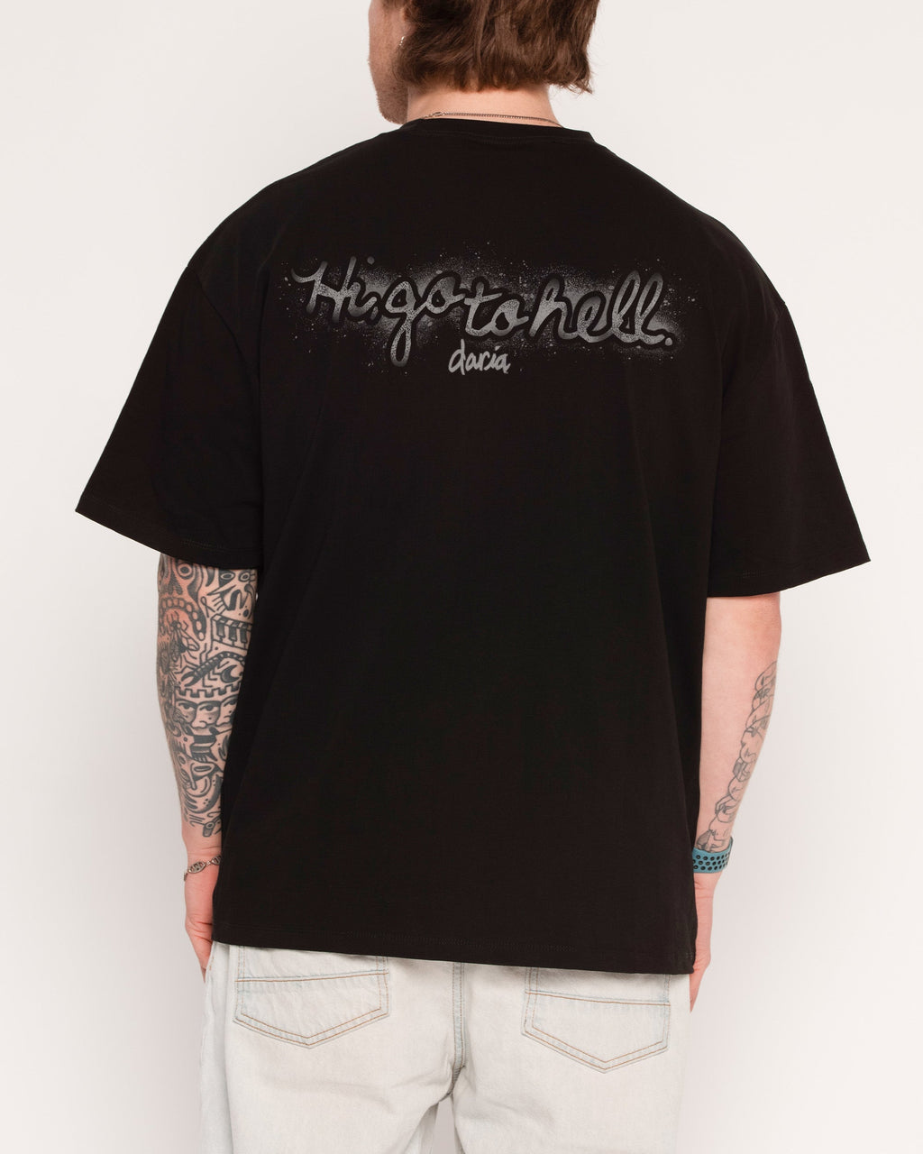 Go To Hell Oversized Tee Unisex