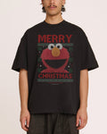 Merry Christmas from Elmo Oversized Tee Unisex