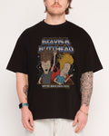 Heh Heh Metalheads Oversized Tee Unisex