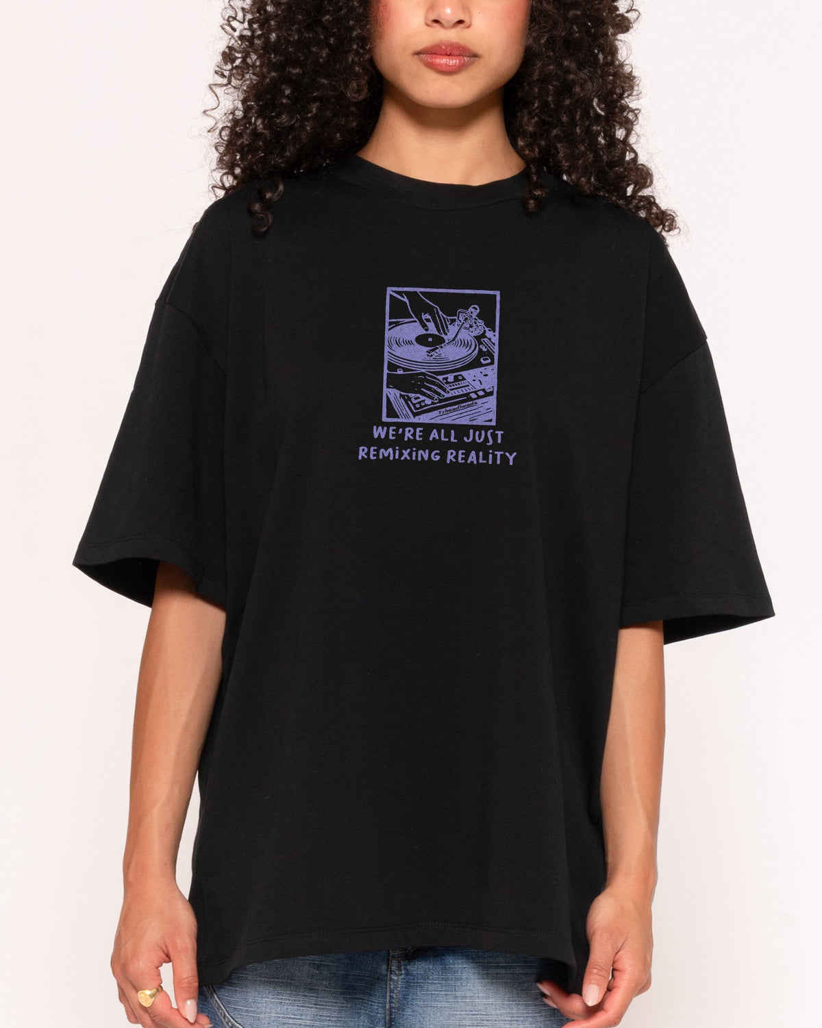 Remixing Reality Oversized Tee Unisex