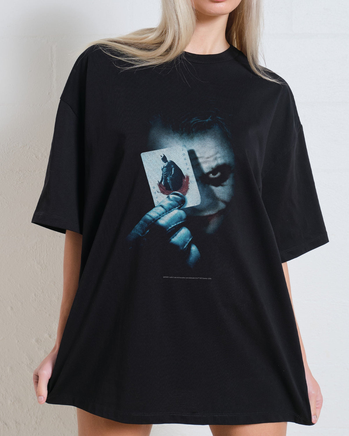 The Joker Playing Cards Oversized Tee Unisex