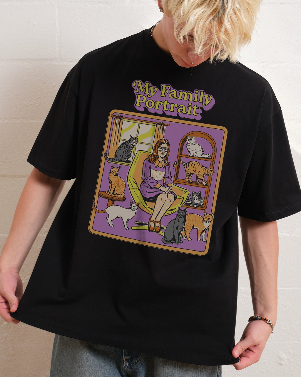 My Family Portrait Oversized Tee Unisex