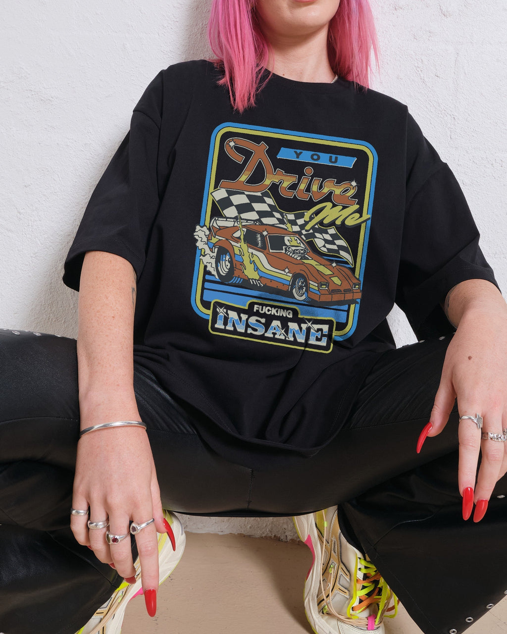 You Drive Me Insane Oversized Tee Unisex