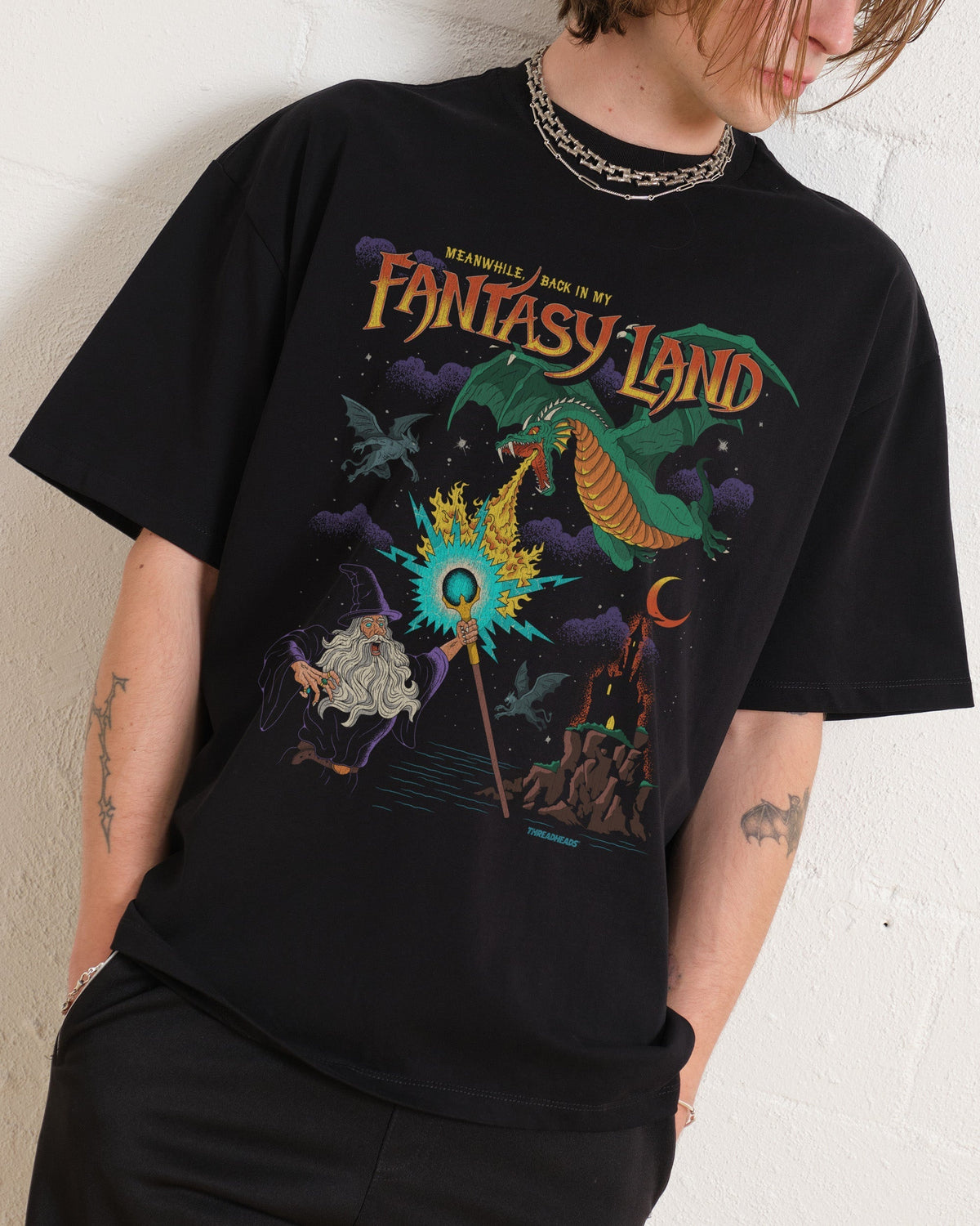In My Fantasy Land Oversized Tee Unisex