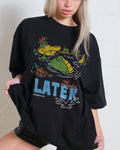 Maybe Later Oversized Tee Unisex